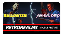 Halloween and Ash vs Evil Dead RetroRealms Double Feature