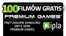 100 filmów gratis przy zakupie dowolnej gry z serii Premium Games!